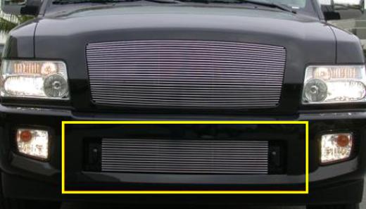 T-Rex Bumper Billet Grille Insert (14 Bars, Except Road Sensing Cruise)