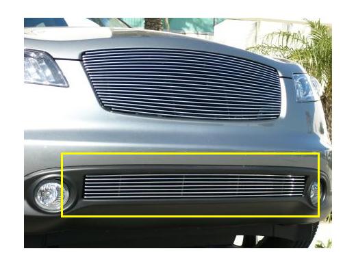 T-Rex Bumper Billet Grille Insert (7 Bars, Except Road Sensing Cruise)