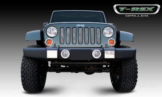 T-Rex Sport Series Formed Mesh Grille - Stainless Steel - Triple Chrome Plated