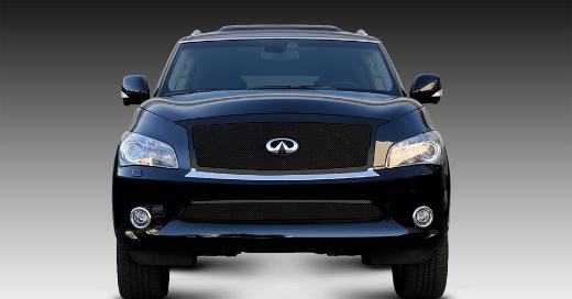 T-Rex Upper Class Black Mesh Grille Replacement With OE Logo Plate