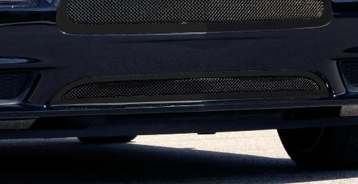 T-Rex Upper Class Mesh Bumper Grille - All Black With Formed Mesh