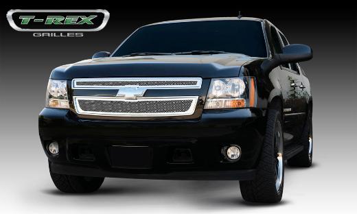 T-Rex Upper Class Polished Stainless Mesh Grille - 2 Piece Style