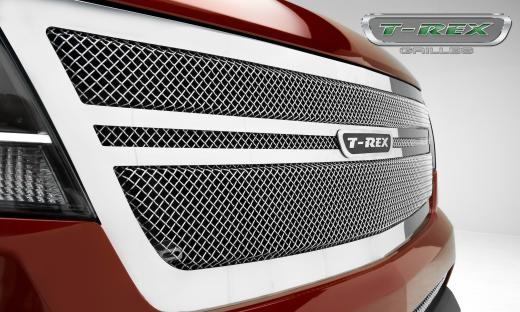 T-Rex Upper Class Series Mesh Grille - 2 Bar Design, Stainless Steel