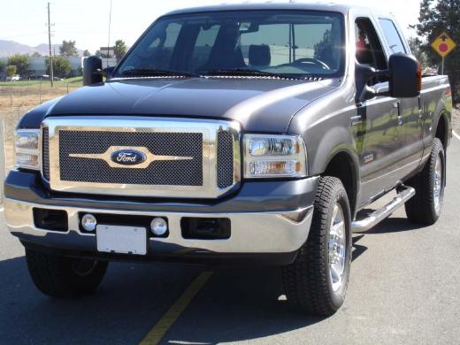 T-Rex Upper Class Polished Stainless Mesh Grille With Optional Logo Plate