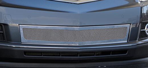 T-Rex Upper Class Mesh Bumper Grille, Overlay, Full Opening, Polished