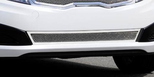 T-Rex Upper Class Polished Stainless Bumper Mesh Grille With Formed Mesh Center 