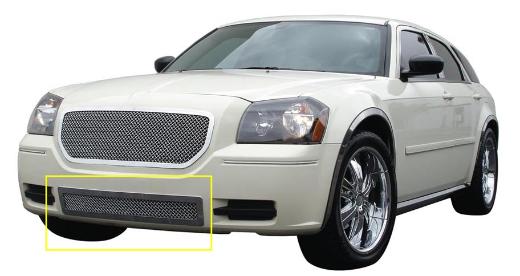 T-Rex Upper Class Polished Stainless Bumper Mesh Grille