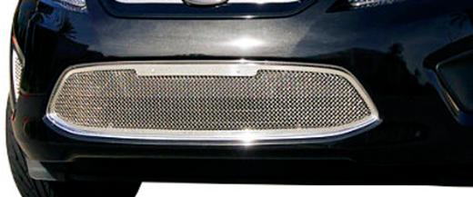 T-Rex Upper Class Polished Stainless Bumper Mesh Grille With Formed Mesh - 1 Piece (Center Bumper Section Only)