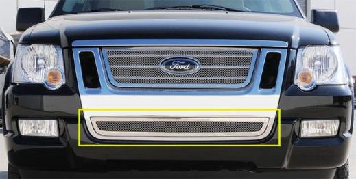 T-Rex Upper Class Polished Stainless Bumper Mesh Grille 