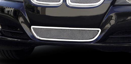 T-Rex Upper Class Polished Stainless Bumper Mesh Grille With Formed Mesh Center 