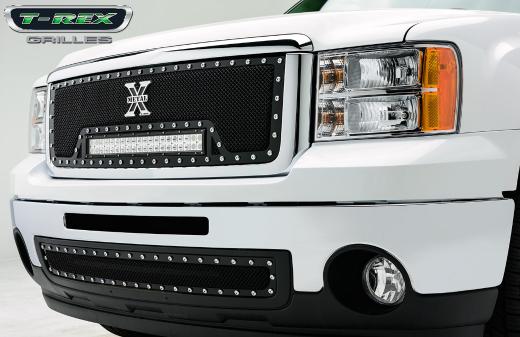 T-Rex Torch Series Grille - Black, Steel