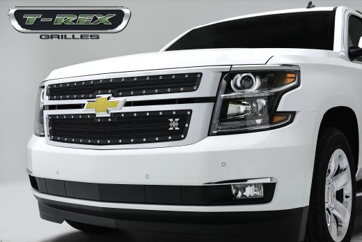 T-Rex X-Metal Series Studded Bumper Grilles - Black, Steel