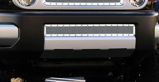 T-Rex X-Metal Series - Studded Bumper Grille - Polished SS 