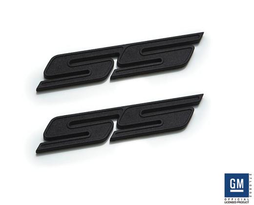 T-Rex Billet Exterior Trims - SS Logo, Black