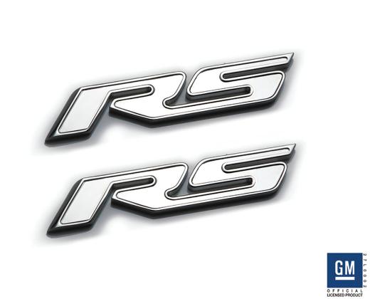 T-Rex Billet Exterior Trims - RS Logo, Chrome