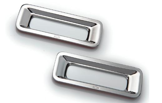 T-Rex Light Bezels Exterior Trim - Chrome