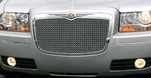 T-Rex Hybrid Series Grille With Wire Mesh - Polished