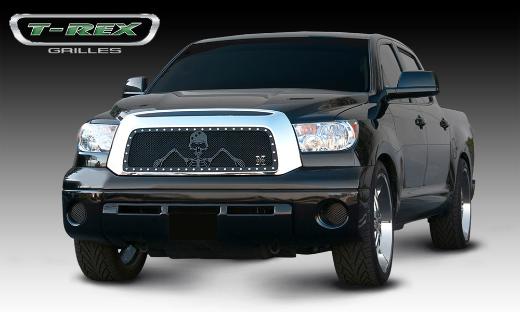 T-Rex Urban Assault Grunt - Studded Main Grille With Soldier - Black OPS Flat Black