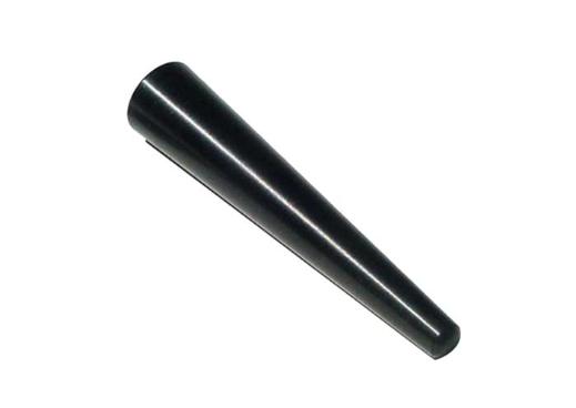 Torque Solution Black Billet Shorty Antenna: Audi / Volkswagen