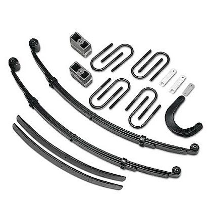 Tuff Country Lift Kit - (6 in.) (Includes U-Bolts, 5.5 in. Block Kit, 2 in. Add-A-Leaf, Transfer Case Drop Kit, Sway Bar Drop Kit, Brake Line Extension Kit, Hardware Bag)