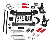 Tuff Country Lift Kit - (6 in.) (Includes Subframe, Ltrl Compression Arms, Differential Drop Bracket, Carrier Drop Bracket, Ltrl Compression Arm Bracket, Square Washers, Torsion Bar Drop Brackets, Axle Spacer, 4in. Blocks, U-Blts, Hardware, Knuckles)