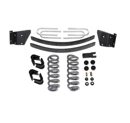 Tuff Country Lift Kit - (4 in.) (Includes Radius Arm Bracket, Tracking Bracket And Hardware, U-Bolts, 4 Degree Bushing Kit, Brake Line Extension Kit, Hardware Bag, Add-A-Leaf)