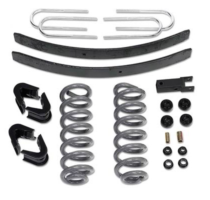 Tuff Country Lift Kit - (4 in.) (Includes Tracking Bracket, Hardware Bag, U-Bolts, Add-A-Leaf, 3, 8 Center Pins, 7 Degree Bushing Kit, Brake Line Extension Kit For 2.5in. Wide Rear. Leaf Spring)