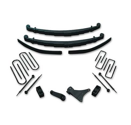 Tuff Country Lift Kit - (4 in.) (Includes Tracking Bar Bracket, Sway Bar Endlink Front and Rear, Blocks, Add-A-Leaf, U-Bolts, Brake Line Extension Kit, Hardware Bag)