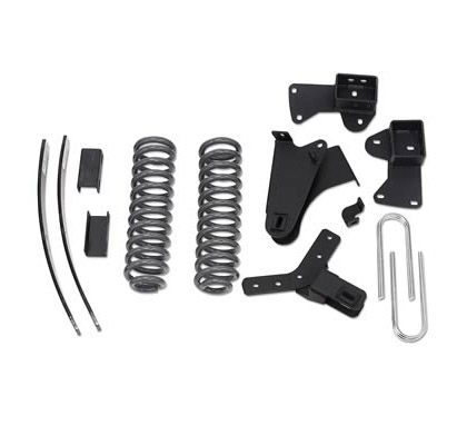 Tuff Country Lift Kit - (4 in.) (Includes Axle Pivot Bracket, Radius Arm Bracket, Axle Pivot Support Bracket, Sway Bar Bracket, Hardware, Add-A-Leafs, Center Pins, U-Bolts, Brake Line Extension, Clevis Shock Mount;