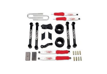 Tuff Country Lift Kit - (6 in.) (Includes Front Coil Spacers, Control Arm, Track Bar Relocating Bracket, Sway Bar Drop Bracket, Pitman Arm, Sway Bar Bushings, Blocks, U-Bolts)