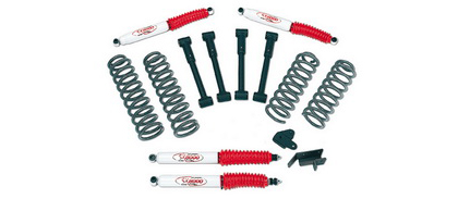 Tuff Country Lift Kit - (3.5 in.) (Includes Coil Springs, EZ-Flex Control Arm, Track Bar Relocation Bracket, Hardware)