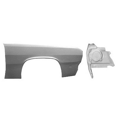 US Body Source Fiberglass Fenders - Race Weight, Front