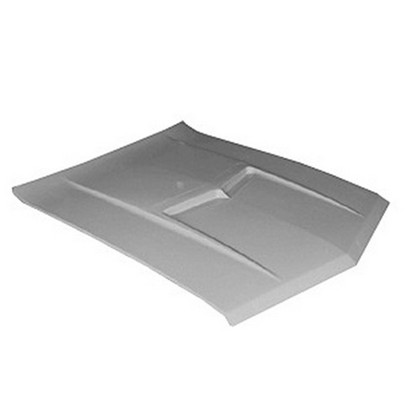 US Body Source Fiberglass Hood - Race Weight, Sport w/ Scoops (*Requires Hood Pins, No Latch)