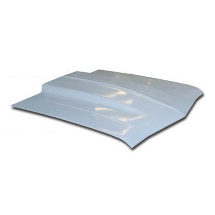 US Body Source Fiberglass Hood - Heavy Duty, Cowl Induction 2