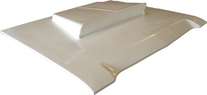 US Body Source Fiberglass Hood - Heavy Duty, Hemi 4