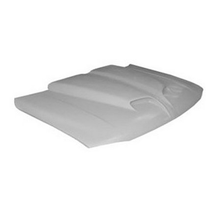 US Body Source Fiberglass Hood - Race Weight, Ram Air II, GMC (*Requires Hood Pins, No Latch)