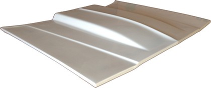 US Body Source Fiberglass Hood - Heavy Duty, Cowl Induc. 2