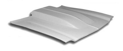 US Body Source Fiberglass Hood - Heavy Duty, Cowl Induction 4