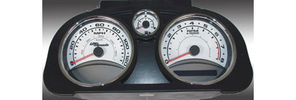 US Speedo Gauge Faces - Daytona GA (White)