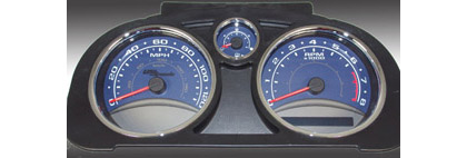 US Speedo Gauge Faces - Daytona GA (Blue)