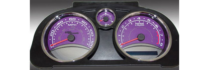 US Speedo Gauge Faces - Daytona GA (Purple)