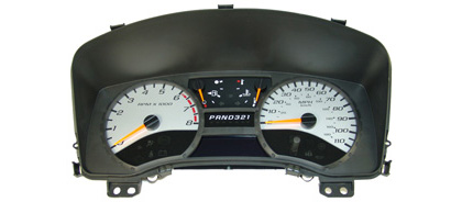 US Speedo Gauge Faces - Daytona GA (Silver)