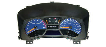 US Speedo Gauge Faces - Daytona GA (Blue)