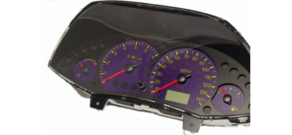 US Speedo Gauge Faces - Daytona GA (Purple)