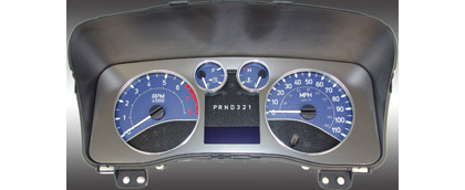 US Speedo Gauge Faces - Daytona GA (Blue)