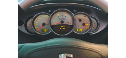 US Speedo Gauge Faces - Stainless Steel SS Kit (White)