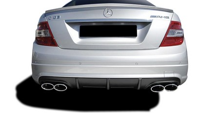 Vaero C63 V1 Look Rear Bumper Cover (Polypropylene)