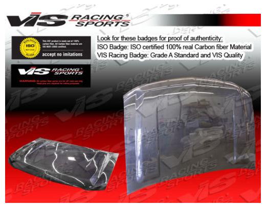 VIS Carbon Fiber Hood - OEM Style