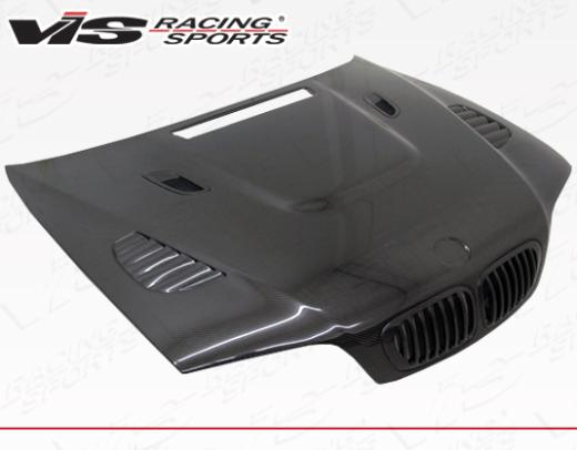 VIS Carbon Fiber Hood - XTS Style - Black