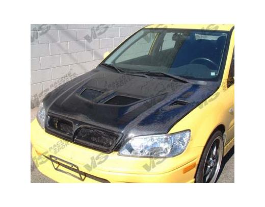 VIS Carbon Fiber Hood - EVO Style